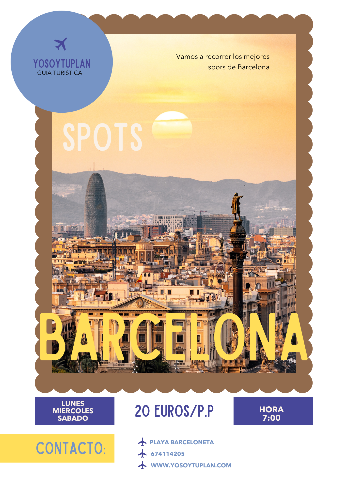 Tour Spots Barcelona